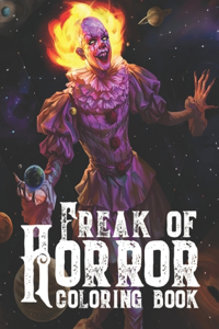 Freak Of Horror Coloring Book