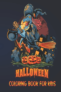 Halloween Coloring Book for Kids