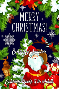 Merry Christmas Color By Number Coloring Books For Adults: Creative Haven Country Christmas Color By Numbers Book for Adults Featuring Beautiful Winter ... Ornaments (Creative Haven Coloring Books)