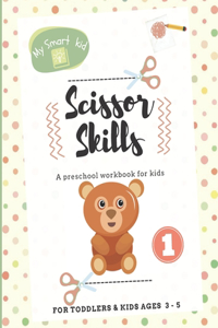 Scissor Skills Preschool Workbook for Kids