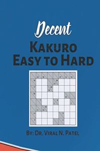 Decent Kakuro Easy to Hard