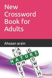 New Crossword Book for Adults