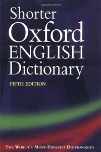 Shorter Oxford English Dictionary: Thumb-indexed edition