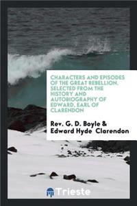 Characters and Episodes of the Great Rebellion