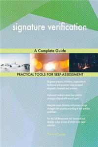 signature verification A Complete Guide