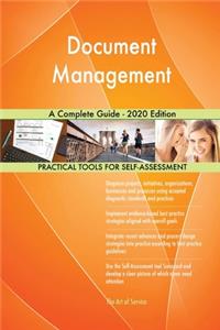 Document Management A Complete Guide - 2020 Edition