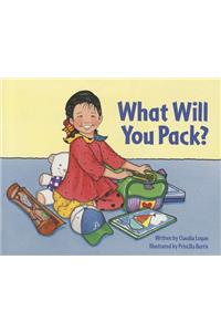 Ready Readers, Stage Zero, Book 23, What Will You Pack?, Single Copy