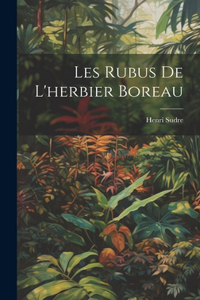 Les Rubus De L'herbier Boreau