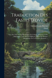 Traduction Des Fastes D'ovide