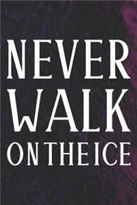 Never Walk On The Ice