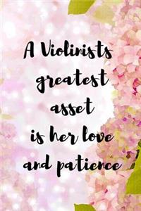 A Violinists Greatest Asset Is Her Love And Patience