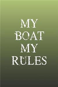 My Boat My Rules