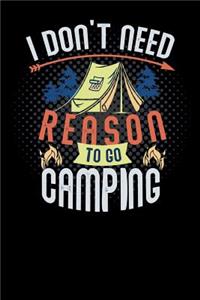 i dont need reason to go camping
