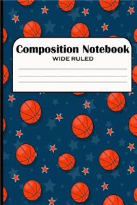 Composition Notebook Wide Ruled