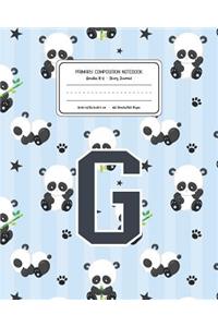 Primary Composition Notebook Grades K-2 Story Journal G