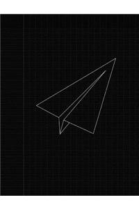 Black Paper Plane