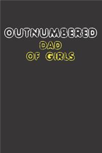 Father Dad Girls Daughter Notebook Journal