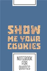 Notebook for Quotes