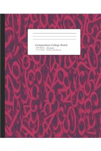 Composition College Ruled