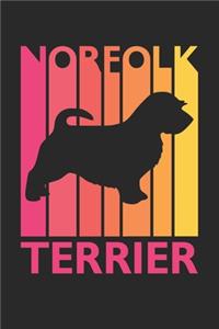Norfolk Terrier Journal - Vintage Norfolk Terrier Notebook - Gift for Norfolk Terrier Lovers