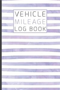 Vehicle Mileage Log Book