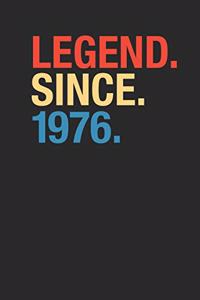 Legend Since 1976