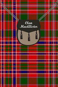 Clan MacAlister Tartan Journal/Notebook