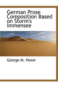 German Prose Composition Based on Storm's Immensee