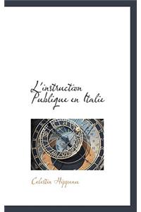 L'Instruction Publique En Italie