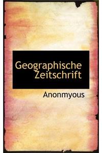 Geographische Zeitschrift