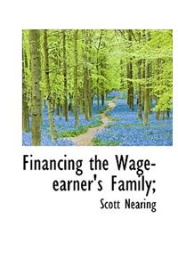 Financing the Wage-Earner's Family;