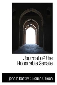 Journal of the Honorable Senate