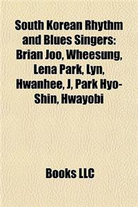 South Korean Rhythm and Blues Singers