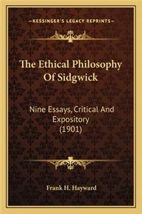 Ethical Philosophy of Sidgwick