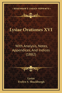 Lysiae Orationes XVI