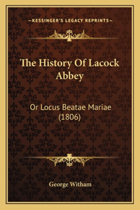 History Of Lacock Abbey
