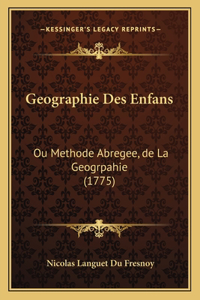 Geographie Des Enfans