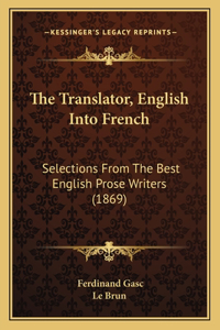 The Translator, English Into French