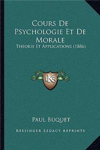 Cours De Psychologie Et De Morale