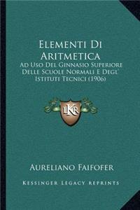 Elementi Di Aritmetica