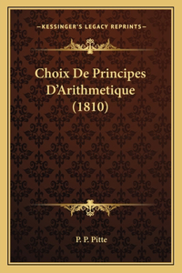Choix De Principes D'Arithmetique (1810)