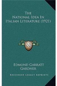The National Idea in Italian Literature (1921)