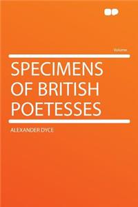 Specimens of British Poetesses