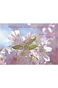 Magical Cherry Blossoms Birthday Calendar 2017