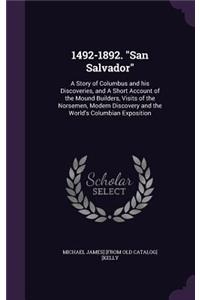 1492-1892. San Salvador
