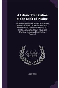 Literal Translation of the Book of Psalms