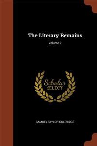 Literary Remains; Volume 2