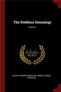 The Stebbins Genealogy; Volume 1