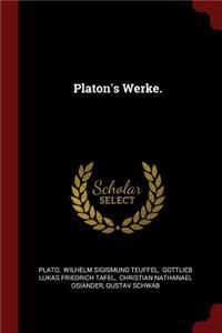 Platon's Werke.