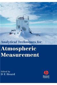 Analytical Techniques for Atmospheric Measurement